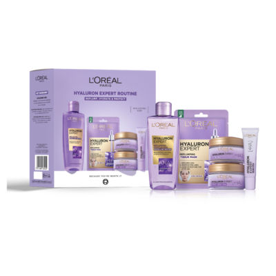 L'Oreal Hyaluron Expert Routine Gift Set with Hyaluronic Acid