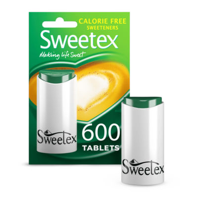Sweetex Calorie Free Sweetener Tablets 600 Tablets