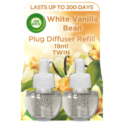 Air Wick Liquid Electrical Twin
Refill EO White Vanilla Bean 2 x 19ml