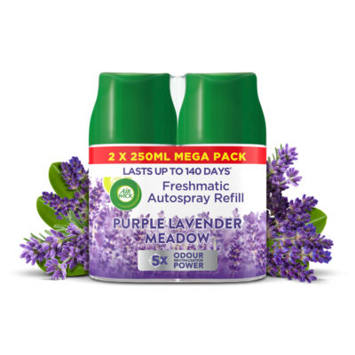 Air Wick Purple Lavender Meadow Freshmatic Twin refill