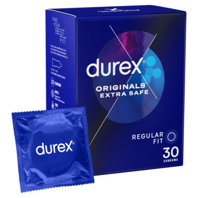 Durex Originals Extra Safe Regular Fit 30 Pack