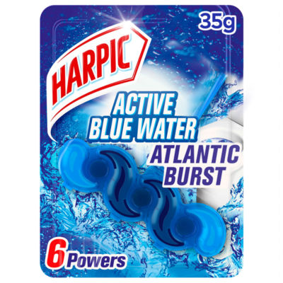 Harpic Active Blue Water 6 Powers Atlantic Burst 35G