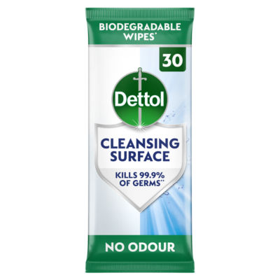 Dettol Antibacterial Cleansing Surface 30 Large Wipes