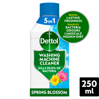 Dettol Spring Blossom Antibacterial Washing Machine Cleaner 250ml ...