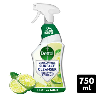 Dettol Lime & Mint Antibacterial Surface Cleanser 750Ml