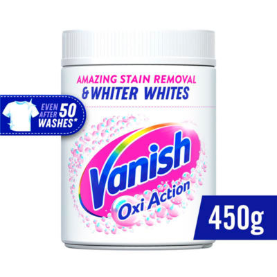 Vanish Oxi Action Laundry Whitener and Stain Remover Powder, 450g