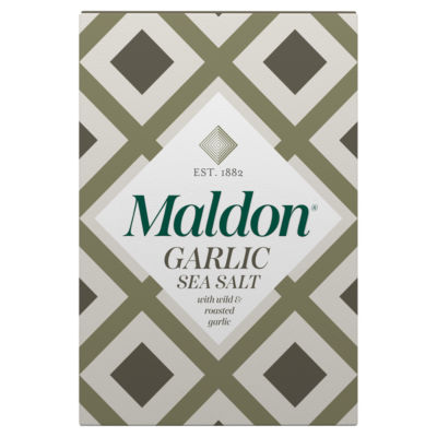 Maldon Garlic Sea Salt, With Wild And Roasted Garlic 100G