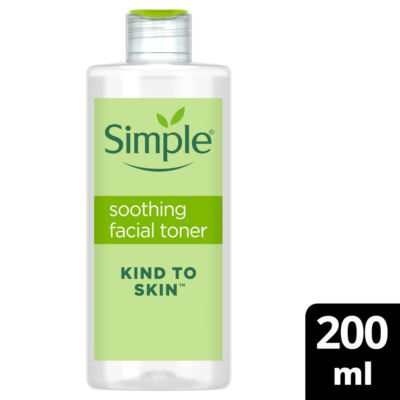 Simple Kind to Skin Facial Toner Soothing 200 ml