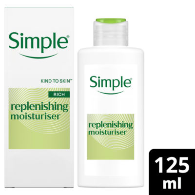 Simple Kind to Skin Replenishing Moisturiser 125 ml