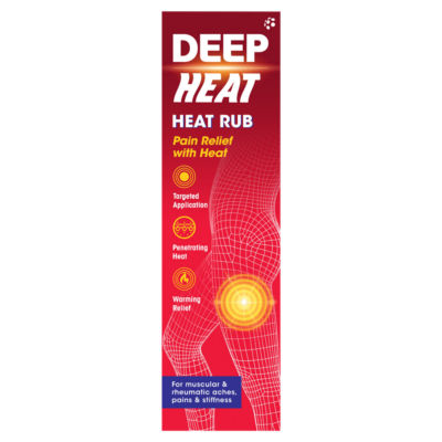 Deep Heat Pain Relief Heat Rub Cream 67g