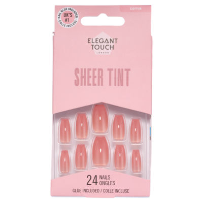 Elegant Touch Sheer Tint 24 Nails