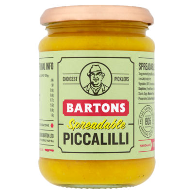Bartons Spreadable Piccalilli 340G