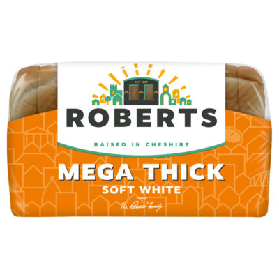 Roberts Bakery Mega Thick Soft White 800g