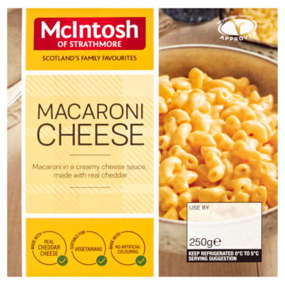 McIntosh of Strathmore of Strathmore Macaroni Cheese 250g