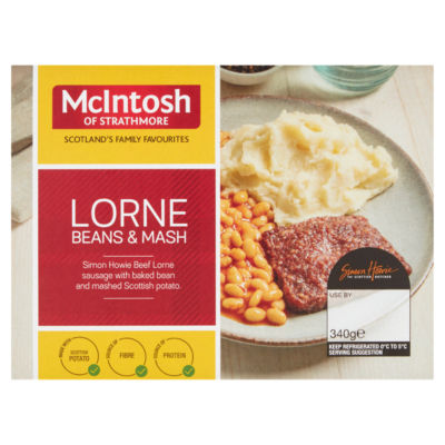 McIntosh Of Strathmore Lorne Beans & Mash 340G