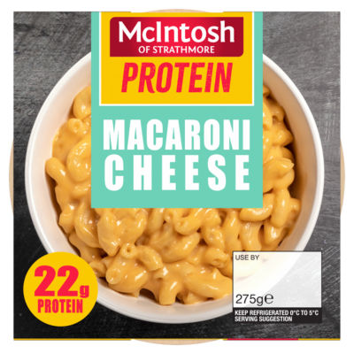 McIntosh of Strathmore of Strathmore Protein Macaroni Cheese 275g