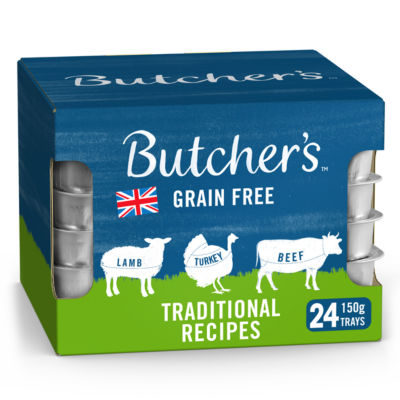 Butchers Traditional Recipes Grain Free Adult Dog Food Trays