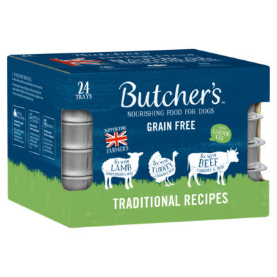 Butchers Nourishing Food for Dogs Traditional Recipes 24 x 150g