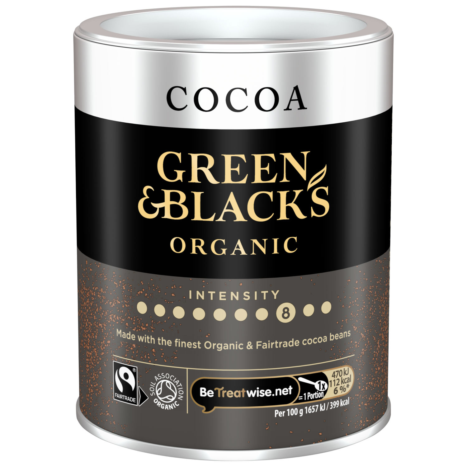 Green & Black's Hot Cocoa Powder Tin 125g
