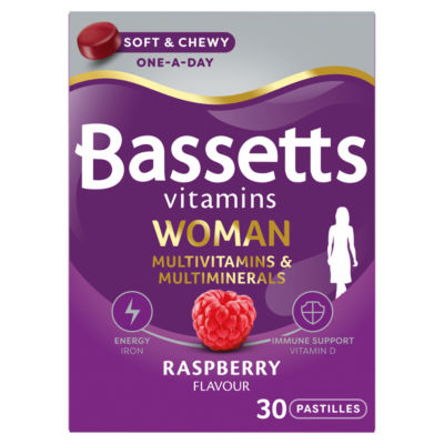 Bassetts Vitamins Woman Raspberry Multivitamin Pastilles 30s