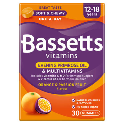 Bassetts 12-18 Multi Vitamin Plus Evening Primrose Oil