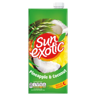 SUN EXOTIC Pineapple & Coconut Still Juice 1L