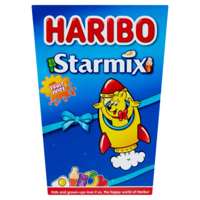 Haribo Starmix Fruit & Cola Flavour Jelly & Foam Sweets Gift Box 380g