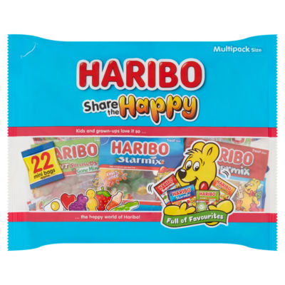 Haribo Share the Happy Multipack Bag 352g