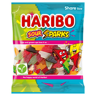 Haribo Sour Sparks 175G