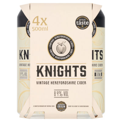 Knights Vintage Herefordshire Cider 4 x 500ml product image