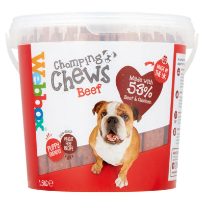Webbox Chomping Chews Beef 1.5kg