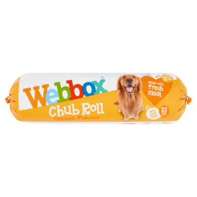 Webbox Chub Roll Beef Flavour 1-7 Years 720g
