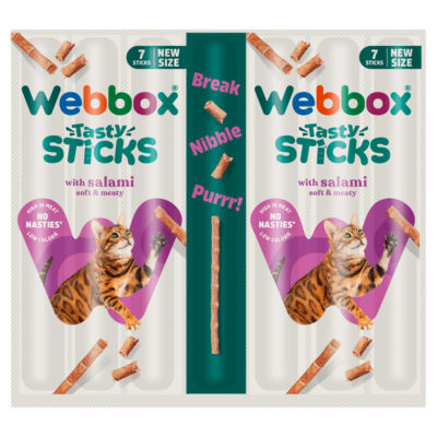 Webbox Tasty Sticks with Salami 7 x 5g (35g)