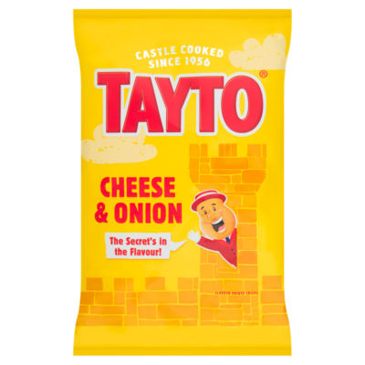 Tayto cheese onion crisps