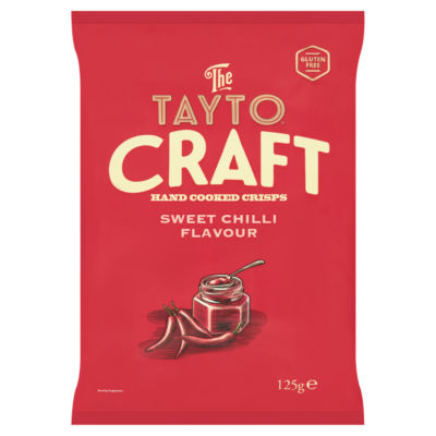 Tayto Craft Sweet Chilli & Roasted Pepper 125G
