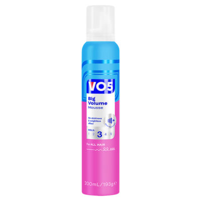 VO5 Plump It Up Weightless Mousse 200Ml