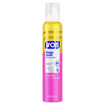 VO5 Mega Hold Mousse 200ml