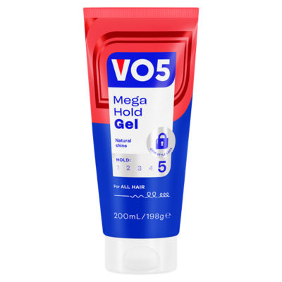 VO5 Mega Hold Styling Hair Gel 200Ml