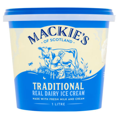 Mackie's of Scotland Mackie's Traditional Luxury Dairy Ice Cream 1 Litre