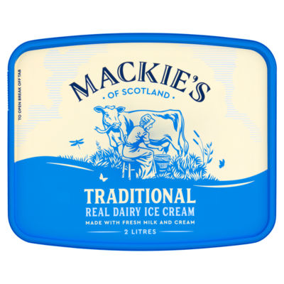 Mackie's of Scotland Mackie's Traditional Luxury Dairy Ice Cream 2Ltr