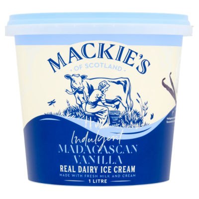 Mackie's of Scotland Mackie Indulgent Madagascan Vanilla 1 Litre