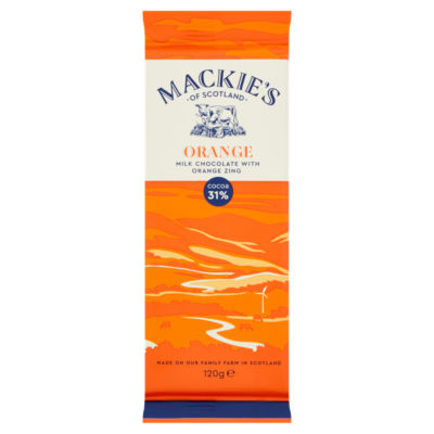 MACKIES Mackie's Orange Milk Chocolate