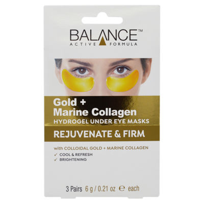 Gold + Marine Collagen Hydrogel Under Eye Masks 6g