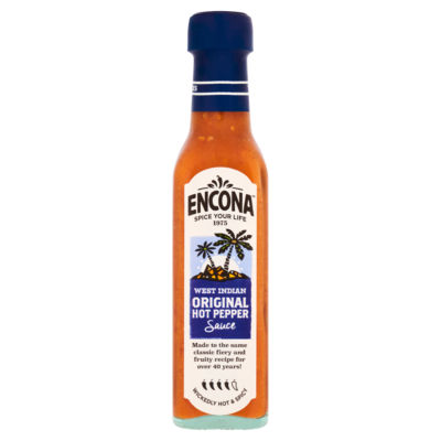 Encona West Indian Original Hot Pepper Sauce 175g