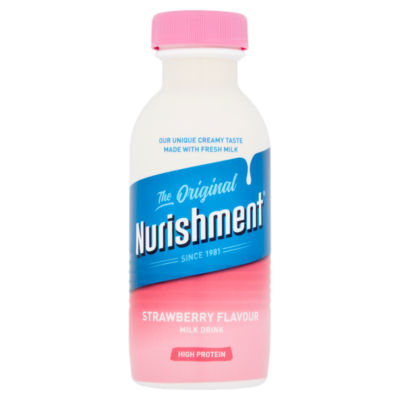 Dunn's River Nurishment Original Strawberry Flavour Milk Drink 330ml