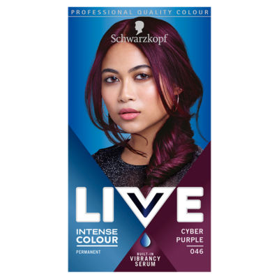 Schwarzkopf S/Kopf Live Ints Colr 046 Cyber Purple H/Dye