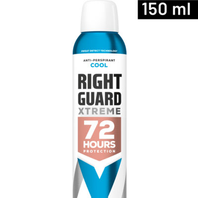Right Guard Xtreme Women 72h Cool Antiperspirant Deodorant,150ml