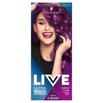 Schwarzkopf Live Ultra Brights 094 Purple Punk Hair Dye