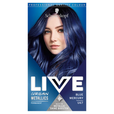 Schwarzkopf Live Colour Urban Metallics Blue Mercury