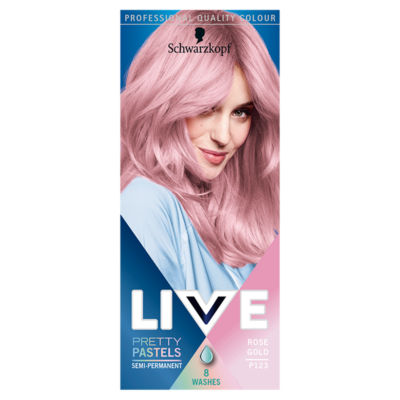 Schwarzkopf Ultra Brigt Pretty Pastels Rose Gold Hair Dye